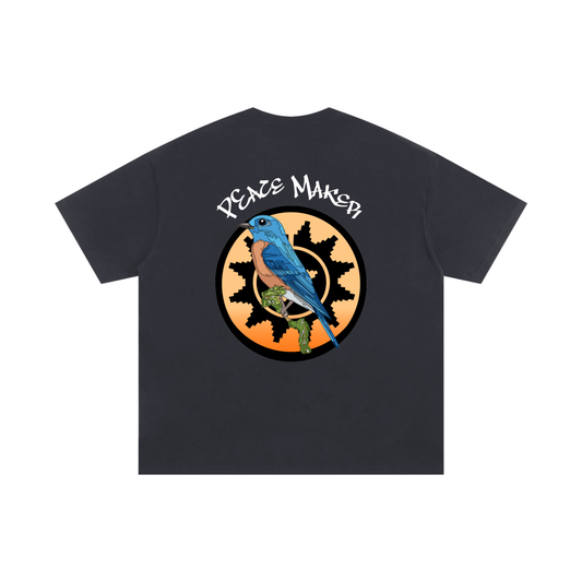 Blue Bird of Peace (Black)